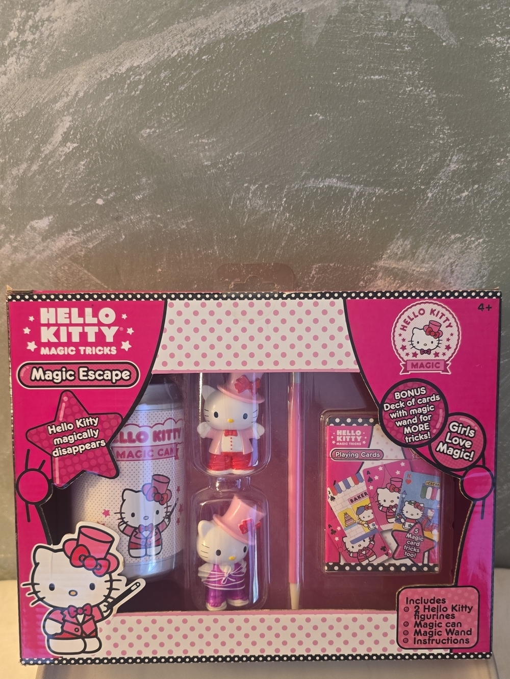 Hello Kitty Magic Escape Playset, Hello Kitty Magically Disappears New